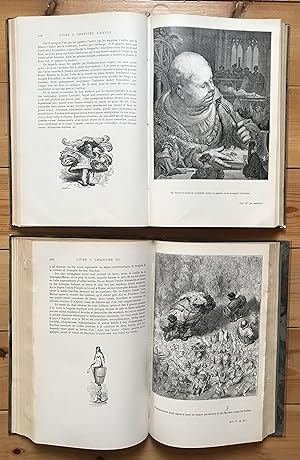 Oeuvres de Rabelais. Texte collationne sur les Editions originales, avec une vie de l'auteur, des...