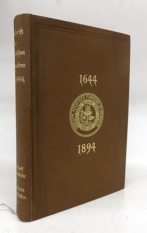 Festschrift zur 250 jährigen Jubelfeier des Pesnesischen Blumenordens: gegründet in Nürnberg am 1...