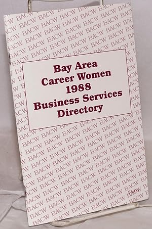 Bay Area Career Women 1988 Business Directory