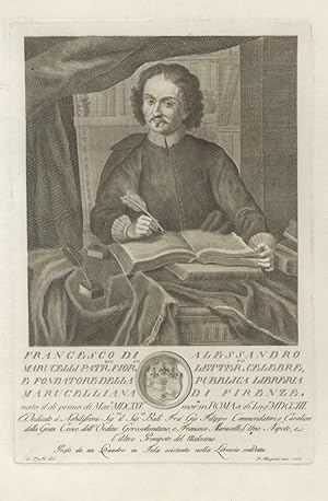 Francesco di Alessandro Marucelli patrizio fior.no letterato celebre e fondatore della Pubblica L...