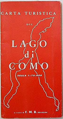 Carta turistica del Lago di Como.
