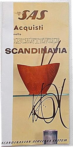 SAS. Acquisti nella incantevole Scandinavia. Scandinavian Airlines System.