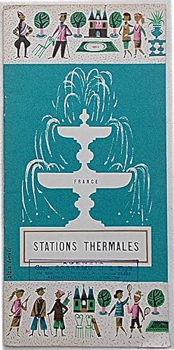 Stations thermales. France.