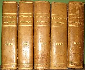 Revue de bibliographie analytique 1844 ou Compte-rendu des ouvrages scientifiques et de haute lit...