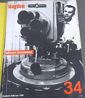 Magnum - Zeitschrift für das moderne Leben : Faktum Fernsehen - Februar 1961 Heft 34