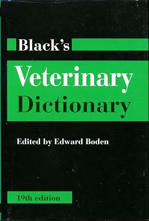 Black's Veterinary Dictionary (Reference)