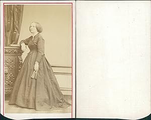 Femme en pose, circa 1865