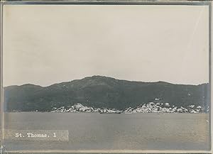 Etats-Unis, U.S.A., Îles Vierges des États-Unis, Saint-Thomas, vue sur les côtes