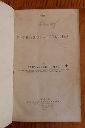 THE MEMOIRS OF A PHYSICIAN