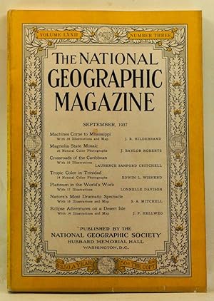 The National Geographic Magazine, Volume 72, Number 3 (September 1937)