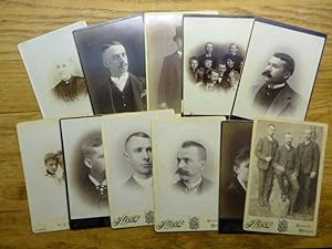 11 Cabinet Cards - Tecumseh Michigan - about 1900s