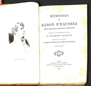 Mémoires du baron d'Haussez, dernier ministre de la marine sous la Restauration. Publiés par son ...
