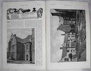 Rare Original War-time edition of Country Life Magazine Dated November 27th 1915 with a main arti...