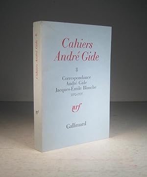 Cahiers André Gide 8 : Correspondance André Gide / Jacques-Émile Blanche 1892-1939