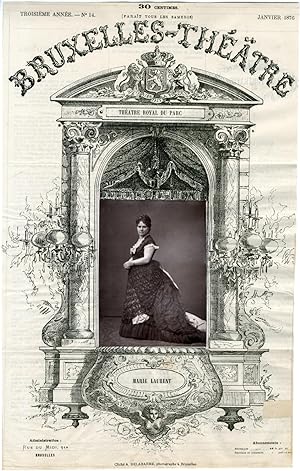 A. Delabarre, Bruxelles-Théâtre, Marie-Thérèse-Désirée Alliouz-Luguet dite Marie Laurent (1825-19...