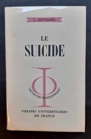 Le Suicide - étude morale et métaphysique -