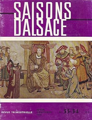 Saisons d'Alsace, nouvelle édition N°33-34
