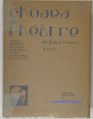 Choses de théâtre Numéro tchécoslovaque