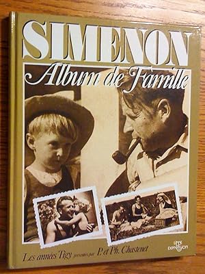 Simenon Album de Famille. Les Années Tigy