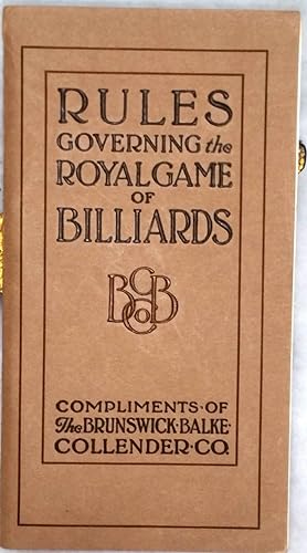 The Royal Game of Billiards
