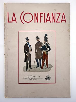 REVISTA LA CONFIANZA. SOCIEDAD MUTUA DE MAESTROS SASTRES DE BARCELONA (Vvaa) 1959