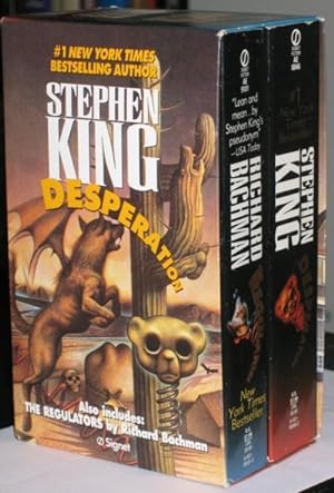 Stephen King Box Set: Desperation, The Regulators -(two soft covers in box/slipcase)-