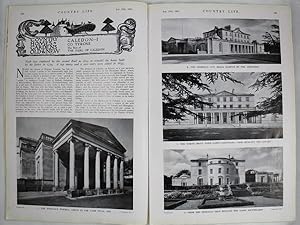 Original Issue of Country Life Magazine Dated February 27th 1937, with a Main Feature on Caledon ...