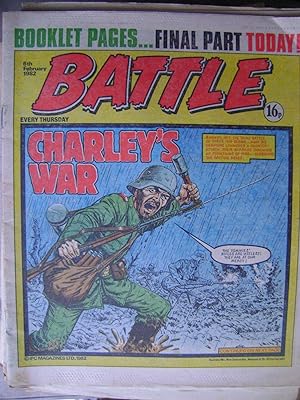 Battle - 16th February 1982 - Charley's War Cover