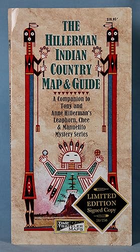The Hillerman Indian Country Map & Guide, Limited Edition (Signed X3)