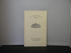 The Blunder after the Neapolitan of Salvatore di Giacomo, The Mill House Press, New Year 1972 and...