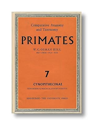Comparitive Anatomy and Taxonomy Prtimates Vol. 7 Cynopithecinae Cercocebus,macaca, Cynopithecus