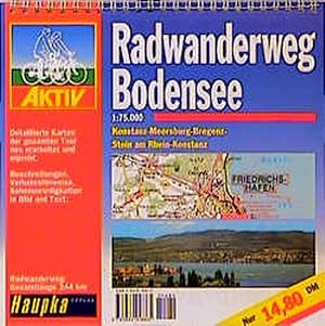 Geführte Radtouren: Radwanderweg Bodensee 1 : 75 000.