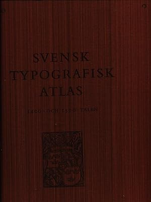 Svensk typografisk atlas 1400-och 1500-talen