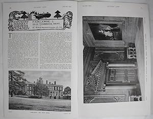 Rare Original War-time edition of Country Life Magazine Dated July 20th 1918 with a main article ...