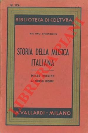 Storia della musica italiana.