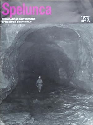 SPELUNCA 1972 N° 3. 4e série-12e année
