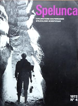 SPELUNCA 1972 N° 4. 4e série-12e année