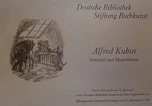 Alfred Kubin Entwurfe und Illustrationen, Feb 16 to April 8, 1978. (Exhibition Poster).