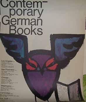 Contemporary German Books. (Exhibition Poster).