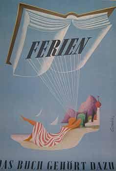 Ferien Das Buch Gehort Dazu. (Exhibition Poster).