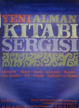 Yeni Alman Kitabi Sergisi. (New German Book Exhibition). (Exhibition Poster).