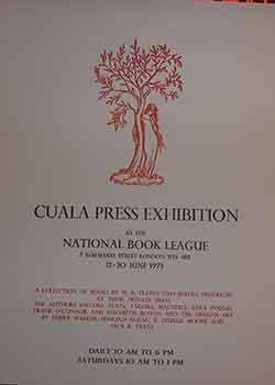 Cuala Press Exhibition, 12 - 30 June 1973. (Exhibition Poster).