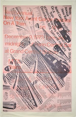 Tenth Annual New York Avant Garde Festival (Original Poster)