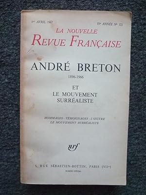 ANDRE BRETON 1896-1966 ET LE MOUVEMENT SURREALISTE
