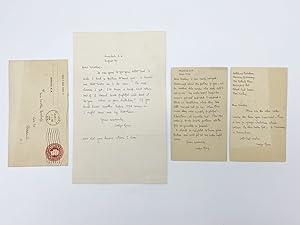 Three autograph notes signed, 1931-32