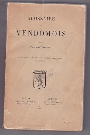 Glossaire du Vendomois