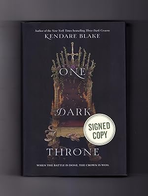 One Dark Throne. Issued-Signed Special Edition, ISBN 9780062797292 (One of Two Variants Signed Ed...
