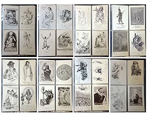 Vin Mariani, Cocaine & Wine, Patent Medicine - A collection of 150 post cards "L'Album Mariani" d...