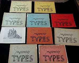 Chicago Times Portfolio of the Midway Types Vol. 2,3,4,5,6, 7 ,8,9,10 & 11