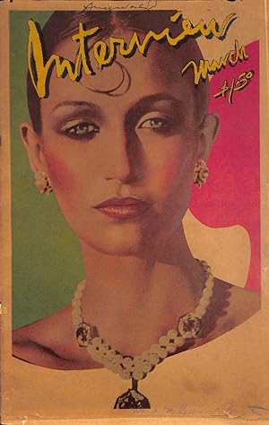 Interview Magazine: March 1979 (SIGNED by WARHOL)